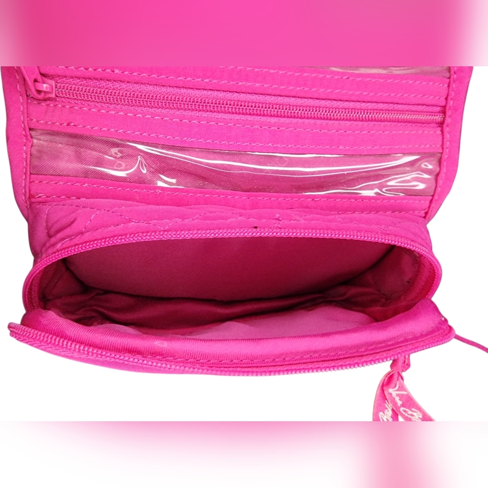 Vera Bradley Jewerly Case, Hot Pink - Picture 4 of 4